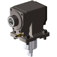 Kennametal - 5.3543" Max Cut, 59.9mm Shank Diam, Driven Tool Radial - 90mm Projection, 48mm Nose Diam - Exact Tooling