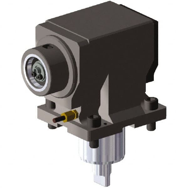 Kennametal - 5.3543" Max Cut, 59.9mm Shank Diam, Driven Tool Radial - 90mm Projection, 63mm Nose Diam - Exact Tooling