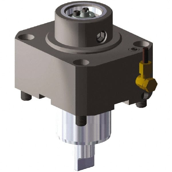 Kennametal - 3.622" Max Cut, 59.9mm Shank Diam, Driven Tool Axial - 92mm Projection, 63mm Nose Diam, Through Coolant - Exact Tooling