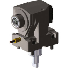 Kennametal - 4.7638" Max Cut, 40mm Shank Diam, Driven Tool Radial - 85mm Projection, 40mm Nose Diam - Exact Tooling