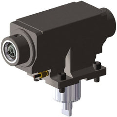 Kennametal - 5.3543" Max Cut, 59.9mm Shank Diam, Driven Tool Radial - 90mm Projection, 63mm Nose Diam, Through Coolant - Exact Tooling