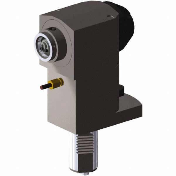 Kennametal - 6.614" Max Cut, 40mm Shank Diam, Driven Tool Radial - 130mm Projection, 41mm Nose Diam, Through Coolant - Exact Tooling