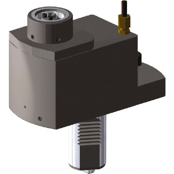 Kennametal - 4.429" Max Cut, 40mm Shank Diam, Driven Tool Axial - 113mm Projection, 48mm Nose Diam, Through Coolant - Exact Tooling