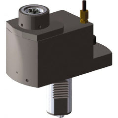 Kennametal - 4.429" Max Cut, 40mm Shank Diam, Driven Tool Axial - 113mm Projection, 48mm Nose Diam, Through Coolant - Exact Tooling