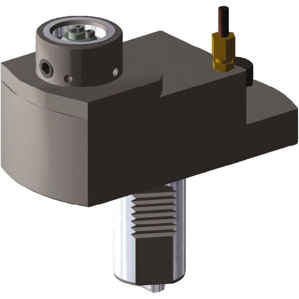 Kennametal - 3.445" Max Cut, 40mm Shank Diam, Driven Tool Axial - 88mm Projection, 48mm Nose Diam - Exact Tooling