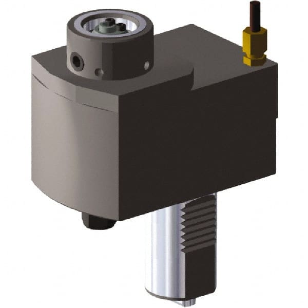 Kennametal - 3.917" Max Cut, 40mm Shank Diam, Driven Tool Axial - 100mm Projection, 48mm Nose Diam - Exact Tooling