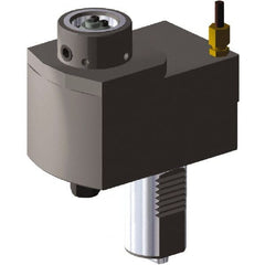 Kennametal - 3.917" Max Cut, 40mm Shank Diam, Driven Tool Axial - 100mm Projection, 48mm Nose Diam - Exact Tooling