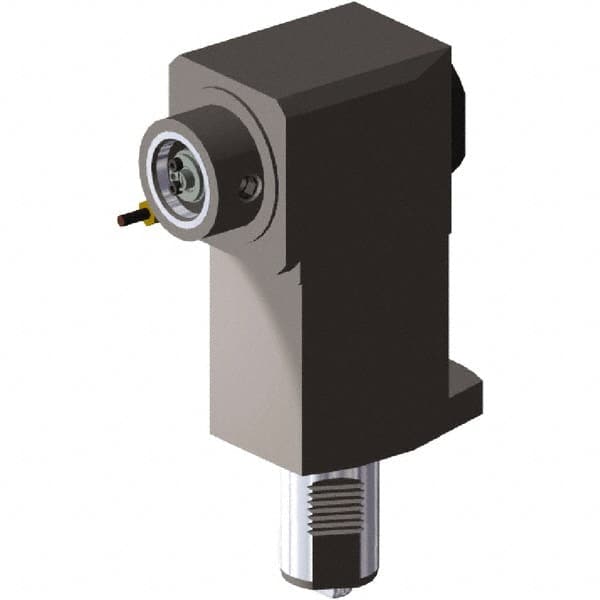 Kennametal - 8.15" Max Cut, 50mm Shank Diam, Driven Tool Radial - 160mm Projection, 63mm Nose Diam - Exact Tooling