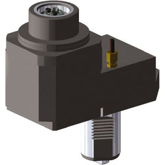 Kennametal - 5.492" Max Cut, 50mm Shank Diam, Driven Tool Axial - 140mm Projection, 63mm Nose Diam, Through Coolant - Exact Tooling