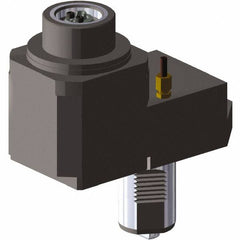 Kennametal - 5.492" Max Cut, 50mm Shank Diam, Driven Tool Axial - 140mm Projection, 63mm Nose Diam - Exact Tooling