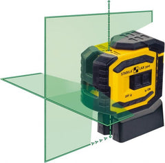 Stabila - 4 Beam 60' Max Range Cross Line & Plumb Points - Green Beam, 3/32" at 30' Accuracy, 1828.8mm Long, Battery Included - Exact Tooling