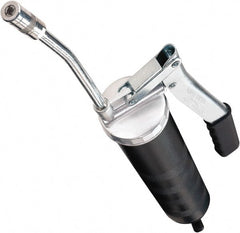 lumax - 10,000 Max psi, Rigid Lever Grease Gun - 14 oz Capacity, 1/8 Thread Outlet, 16 (High Volume Mode) Strokes per oz, Cartridge Fill - Exact Tooling
