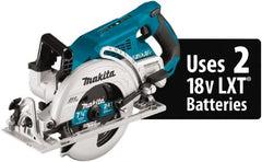 Makita - 18 Volt, 4-5/16" Blade, Cordless Circular Saw - 2,200 RPM, 1 Lithium-Ion Battery Included - Exact Tooling