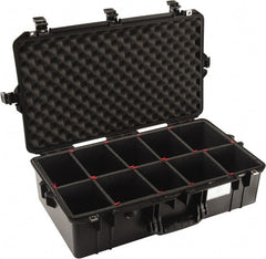 Pelican Products, Inc. - Tool Box Foam Divider Set - 28-7/8" Long x 16-3/4" Wide x 9-1/8" High, Black, For Pelican Case 1605 - Exact Tooling
