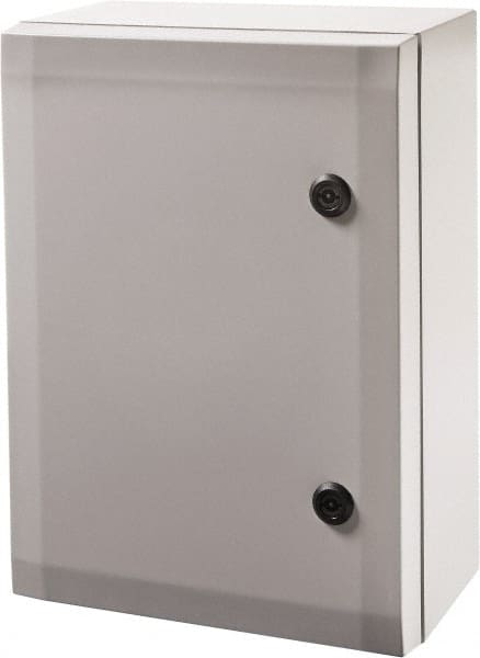 Fibox - Polycarbonate Standard Enclosure Hinge Cover - NEMA 4, 4X, 8.27" Wide x 11.81" High x 15.75" Deep, Impact Resistant - Exact Tooling
