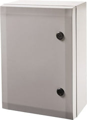 Fibox - Polycarbonate Standard Enclosure Hinge Cover - NEMA 4, 4X, 8.27" Wide x 15.75" High x 23.62" Deep, Impact Resistant - Exact Tooling