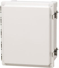 Fibox - Polycarbonate Standard Enclosure Hinge Cover - NEMA 4, 4X, 6, 6P, 12, 13, 6" Wide x 6" High x 4" Deep, Impact, Moisture & Corrosion Resistant, Dirt-tight & Dust-tight - Exact Tooling