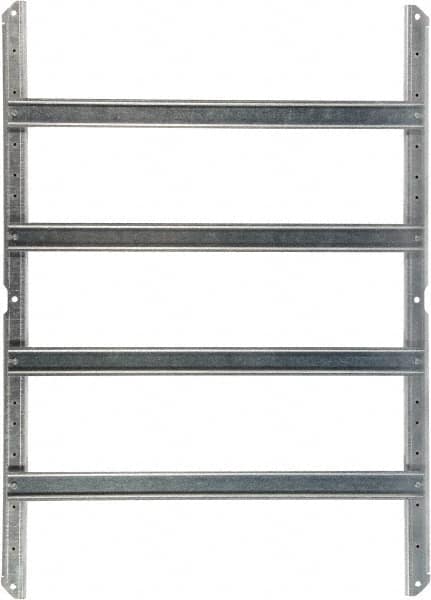 Fibox - Electrical Enclosure Aluminum DIN Rail Frame Set - For Use with ARCA IEC - Exact Tooling