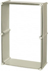 Fibox - 4X NEMA Rated, Electrical Enclosure Polycarbonate Extension Frame for Enclosures - For Use with SOLID - Exact Tooling