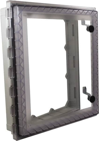 Fibox - 4X NEMA Rated, Electrical Enclosure Polycarbonate HMI Cover - For Use with ARCA IPW - Exact Tooling