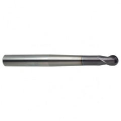 10mm Dia. - 120mm OAL 2 FL 30 Helix Firex Carbide Ball Nose End Mill - Exact Tooling