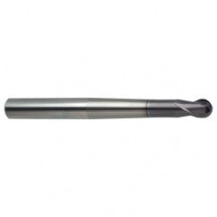 12mm Dia. - 150mm OAL 2 FL 30 Helix Firex Carbide Ball Nose End Mill - Exact Tooling