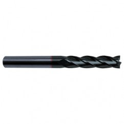 3/4 Dia. x 6 Overall Length 4-Flute Square End Solid Carbide SE End Mill-Round Shank-Center Cut-Super-A - Exact Tooling