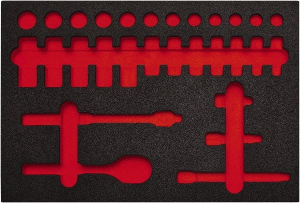 Proto - Tool Box Case & Cabinet Inserts Type: Foam Insert For Use With: J52222 - Exact Tooling