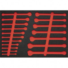 Proto - Tool Box Case & Cabinet Inserts Type: Foam Insert For Use With: J1200R-MASD - Exact Tooling