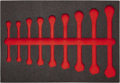 Proto - Tool Box Case & Cabinet Inserts Type: Foam Insert For Use With: JSCV-9S - Exact Tooling