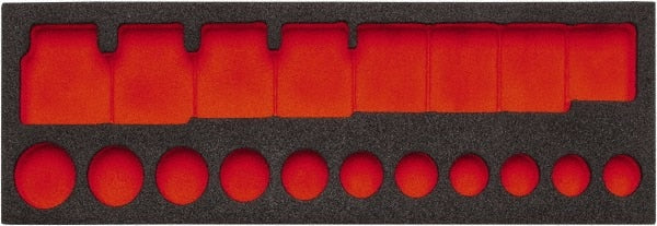Proto - Tool Box Case & Cabinet Inserts Type: Foam Insert For Use With: J74106 - Exact Tooling