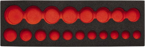 Proto - Tool Box Case & Cabinet Inserts Type: Foam Insert For Use With: J74116 - Exact Tooling