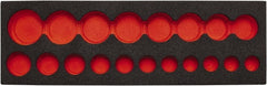 Proto - Tool Box Case & Cabinet Inserts Type: Foam Insert For Use With: J74116 - Exact Tooling