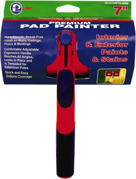 Premier Paint Roller - 10-1/2" Long x 7" Wide Paint Pad - Pad Included - Exact Tooling