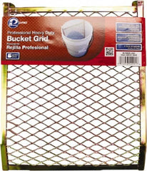 Premier Paint Roller - 5 Gal Compatible Paint Bucket Grid - 9" Roller Compatibility, Steel - Exact Tooling