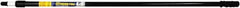 Premier Paint Roller - 4 to 8' Long Paint Roller Extension Pole - Steel - Exact Tooling