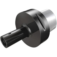 Iscar - Multimaster 40mm Camfix 40 Taper Shank Milling Tip Insert Holder & Shank - 55mm Projection, T15 Neck Thread, 23.9mm Nose Diam - Exact Tooling