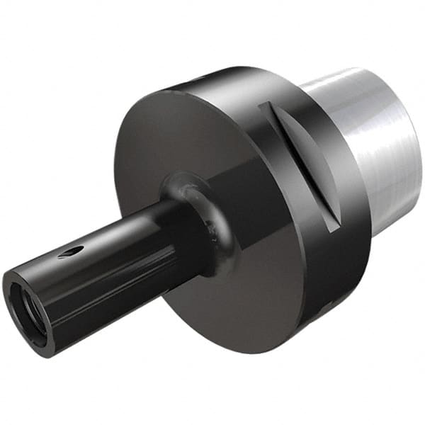 Iscar - Multimaster 32mm Camfix 32 Taper Shank Milling Tip Insert Holder & Shank - 40mm Projection, T08 Neck Thread, 11.6mm Nose Diam - Exact Tooling