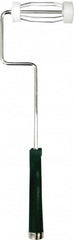 Premier Paint Roller - 4" Wide x 16" Long Heavy-Duty Birdcage Frame - Steel Frame, Plastic Handle - Exact Tooling