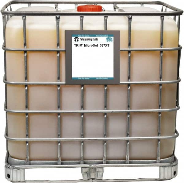 Master Fluid Solutions - TRIM MicroSol 587XT 270 Gal Tote Cutting & Grinding Fluid - Exact Tooling