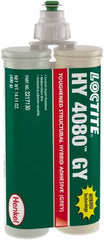 Loctite - 400 g Dual Cartridge Two Part Adhesive - 5 to 10 min Working Time, 302°F - Exact Tooling