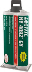 Loctite - 50 g Dual Cartridge Two Part Adhesive - 3 to 5 min Working Time - Exact Tooling
