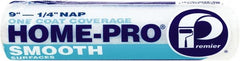 Premier Paint Roller - 1/4" Nap, 9" Wide Paint Roller Cover - Smooth Texture, Polyester - Exact Tooling