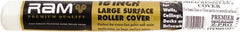 Premier Paint Roller - 1/4" Nap, 18" Wide Paint Roller Cover - Smooth Texture, Polyester - Exact Tooling