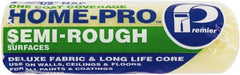 Premier Paint Roller - 1/2" Nap, 9" Wide Paint Roller Cover - Semi-Rough Texture, Polyester - Exact Tooling