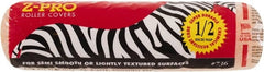 Premier Paint Roller - 1/2" Nap, 9" Wide Paint Roller Cover - Semi-Rough Texture, Polyester - Exact Tooling