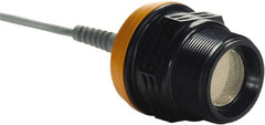 Made in USA - 4\x94 to 79\x94 Transmission Range Class 1 Div 2 Ultrasonic Level Transmitter - 2" NPT Mount, 30 Max psi, ±0.25% of Range Accuracy, 12 to 28 VDC - Exact Tooling