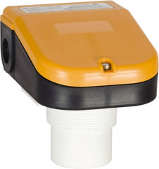 Made in USA - 1.5\x92 to 40\x92 Transmission Range Non-Contact Ultrasonic Level Transmitter - 3" NPT Mount, 30 Max psi, ±0.25% of Range Accuracy, 24 VDC (POE Optional (Requires POE Injector or Switch)) - Exact Tooling