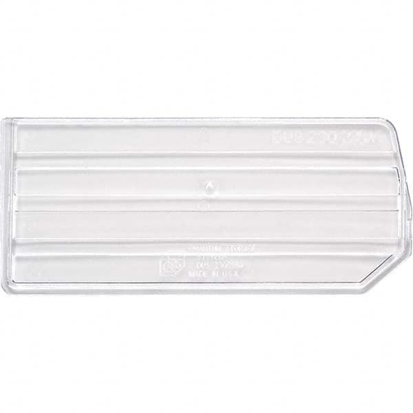 Quantum Storage - Bin Accessories Type: Bin Divider For Use With: QUS230/QUS230CL/QUS235/QUS235CL - Exact Tooling