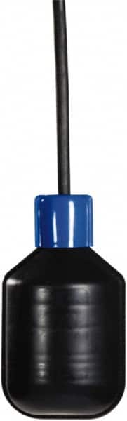 Made in USA - 13 Max psi, 140°F Max, Liquid Level Float - Chlorinated Polyethylene Stem, N.O. Switch Logic - Exact Tooling